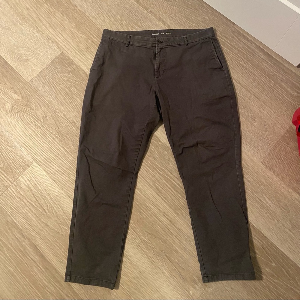 Men’s 38x30 Old Navy Chino Pants, Gray